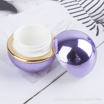 Popular Cosmetic Pill Shape Beauty Acrylic Cream Bottle